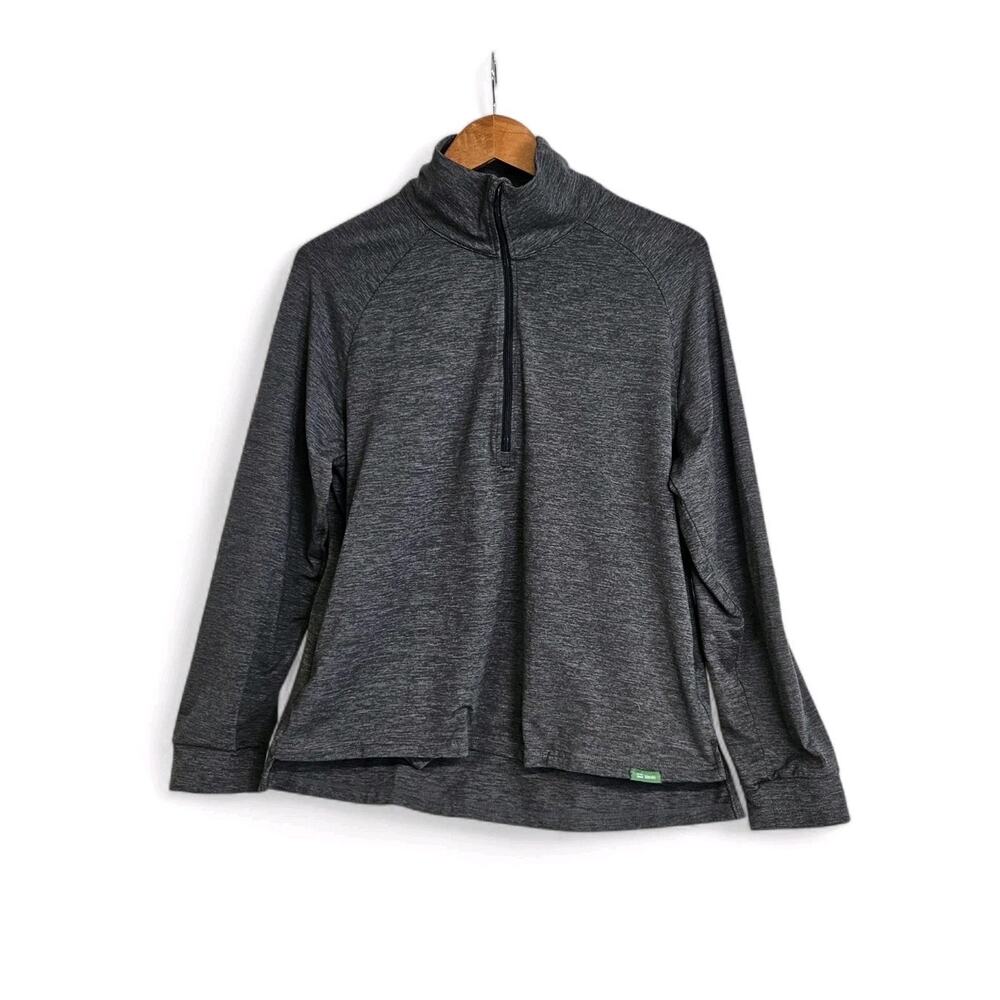Marine Layer Gray 1/4 Zip Sport Pullover For Cisco Meraki Women's Size XL